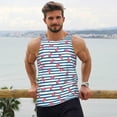 thumbnail image 5 of Rocae Clown Fish for Men's Workout Tank Top Men's Running Tank Top Dry Fit Athletic Workout Tank TopsMedium, 5 of 9