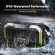 thumbnail image 1 of Portable Hand Crank Radio Multifunction IPX6 Waterproof Outdoor Emergency FM Radio BT Speaker with LED Light, 1 of 4