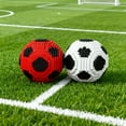 thumbnail image 4 of Blocs de Construction de Soccer 860 Pcs Micro Ensemble de Construction Jouet Éducatif STIM pour Enfants de 14 Ans et Plus Briques de Soccer Rouges pour Cadeaux, 4 of 5