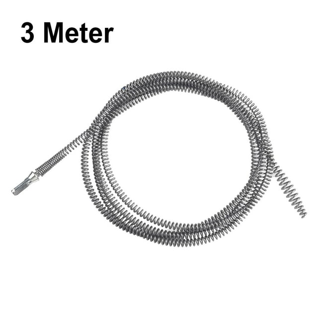 Pipe Dredging Tool Spring Pipe Sewer Pipe Unblocker Bathroom Kitchen Drainer C