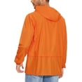 thumbnail image 3 of Mens Rain Jacket Lightweight Packable Rain Coats Men Waterproof Jackets with Hood Windbreaker, 3 of 6