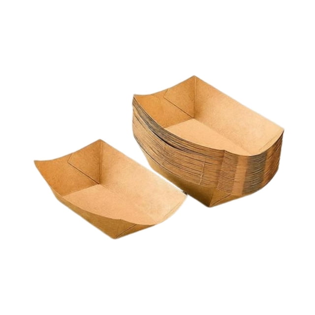100 bandejas de papel premium para alimentos, portátiles, para buffet, almacenamiento y presentación. 143 cm x 98 cm