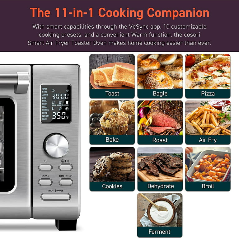 COSORI's 11-in-1 Air Fryer Oven Combo with smartphone control hits   low at $130