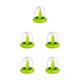 thumbnail image 2 of Pelador de frutas Cateissary Cocina Ensalada Gadget Extraíble Desmontable Manija de plástico 7cm Verde 5Conjunto, 2 of 6