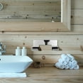 thumbnail image 1 of SHOWERORO Soporte Para Y Rizador De Cabello Montado En Pared Con Moderno Plata, 1 of 8
