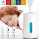thumbnail image 1 of 10dB Ultra Quiet Mini USB Ultrasonic Air Humidifier for Bedroom and Kids Room, Portable Humidifier for Home, Yoga, Office, 200ml, 1 of 4