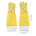 thumbnail image 5 of Wosthever 1 par de guantes protectores de apicultura profesionales universales, guantes de trabajo transpirables antipicaduras, accesorios para Cocina y Comedor Wosthever HA069699-01, 5 of 5