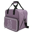 thumbnail image 4 of Sewing Machine Case, Durable Practical Sewing Machine Bag Exquisite Beautiful  For Home For Travel Purple,Gray, 4 of 8