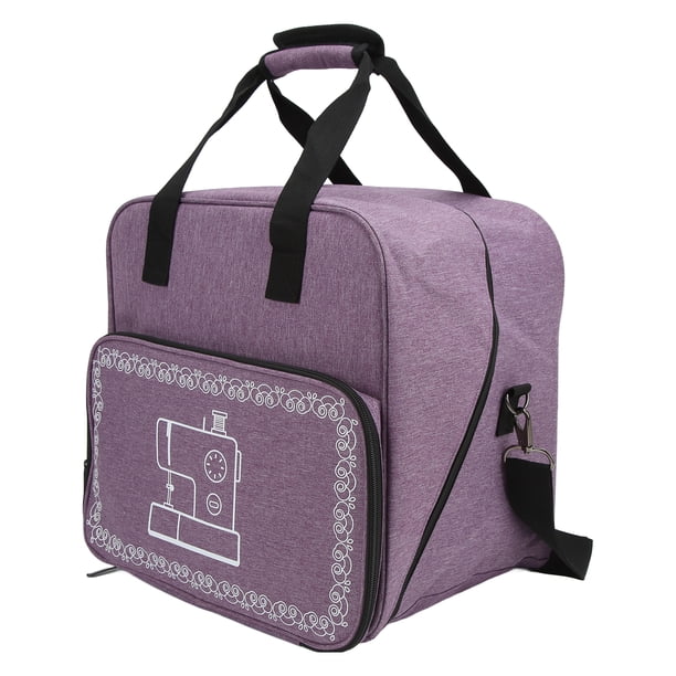 Bolsa para mácina de Coser, Bolsa de Almacenamiento, Bolso de Mano Con Múltiples Bolsillos, Diseño Portátil, Tela Oxford Real, Bolsa de Tela Oxford