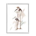 thumbnail image 4 of Stupell Industries Beach Shorebird Pair Nautical Bird Tranquil Painting,16 x 20, Design by Patricia Pinto, 4 of 5