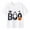 White-32, variant on Boys' Halloween Boo Ghost Pumpkin Graphic T-Shirt, Spider Web Bat 100% Cotton Short Sleeve Shirt