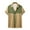#10, variant on Amzcrzy Mens Shirts S-3XL Vintage Color Block Short Sleeve Button Up Shirt Trendy Casual Turndown Collar Summer Shirts