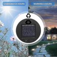 thumbnail image 5 of 5 Pack Replacement Solar Light Parts(top Size 2.76 Inches, Bottom Size 2.36 Inches),7 Warm White Led Waterproof, 5 of 5