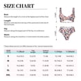 thumbnail image 6 of Daiia Abstract Leopard Print Women's Bikini Set Two Piece Swimsuit High Waisted Bikini Adjustable Straps Bikini Perfect for Beach, Pool, and Summer Vacation-, 6 of 9