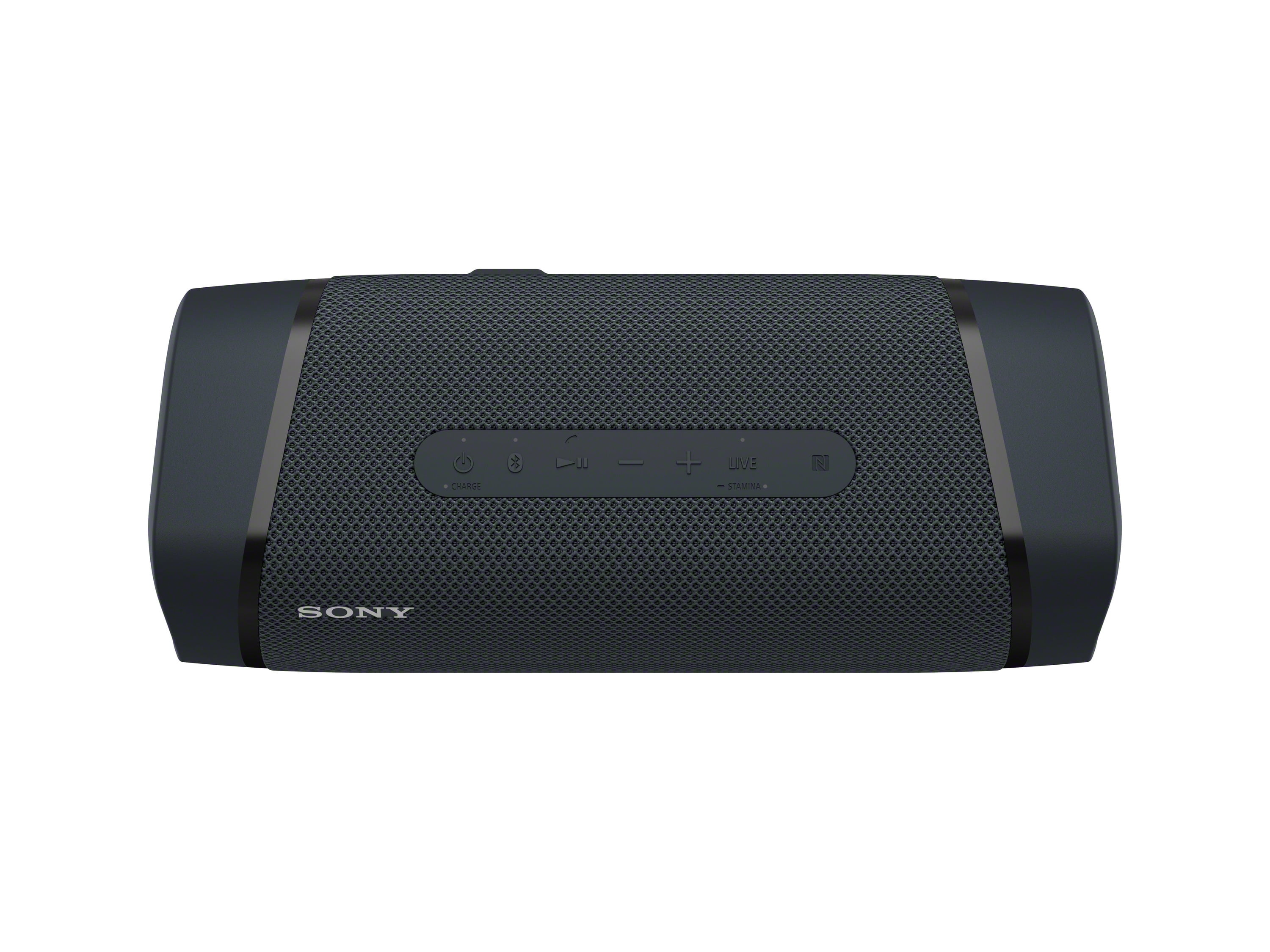 Sony SRSXB33 Black Wireless Waterproof Portable Bluetooth Speaker with  Extra Bass (2020)