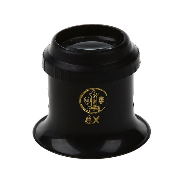 8X watchmaker's loupe magnifying glass eye loupe jewelry magnifier jeweler eyepiece