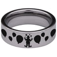 thumbnail image 4 of Clown Tungsten Carbide Ring, 4 of 9