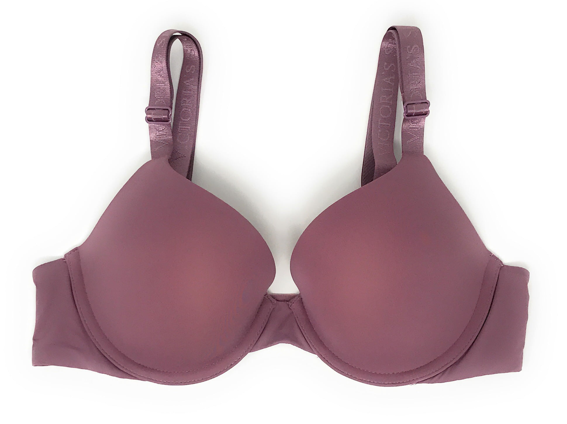 Victoria's Secret full-coverage t-shirt push-up bra, 38C, sage