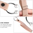 thumbnail image 5 of Correa de zapato desmontable para mujer, banda elástica de tacón alto, cordones de tobillo antideslizantes, accesorios de repuesto, 4 Uds., 5 of 5