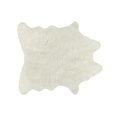 thumbnail image 1 of H-Luxe Faux Fur Cowhide Rug, 1 of 3