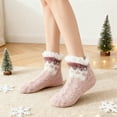thumbnail image 7 of TRANSLINK Slipper Socks for Women with Gripper Winter Socks Warm Cozy Xmas Gift, 7 of 7
