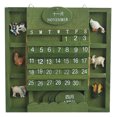 thumbnail image 4 of Ludlz Retro Rustic Wall Hanging Wooden Manual Square Calendar Crafts Home Decor Gift, 4 of 7