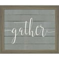 thumbnail image 2 of Great Art Now Rustic Gather & Blessed Script by Jo Moulton, 2 Piece Framed Art Set Each 11"W x 9"H, 2 of 3