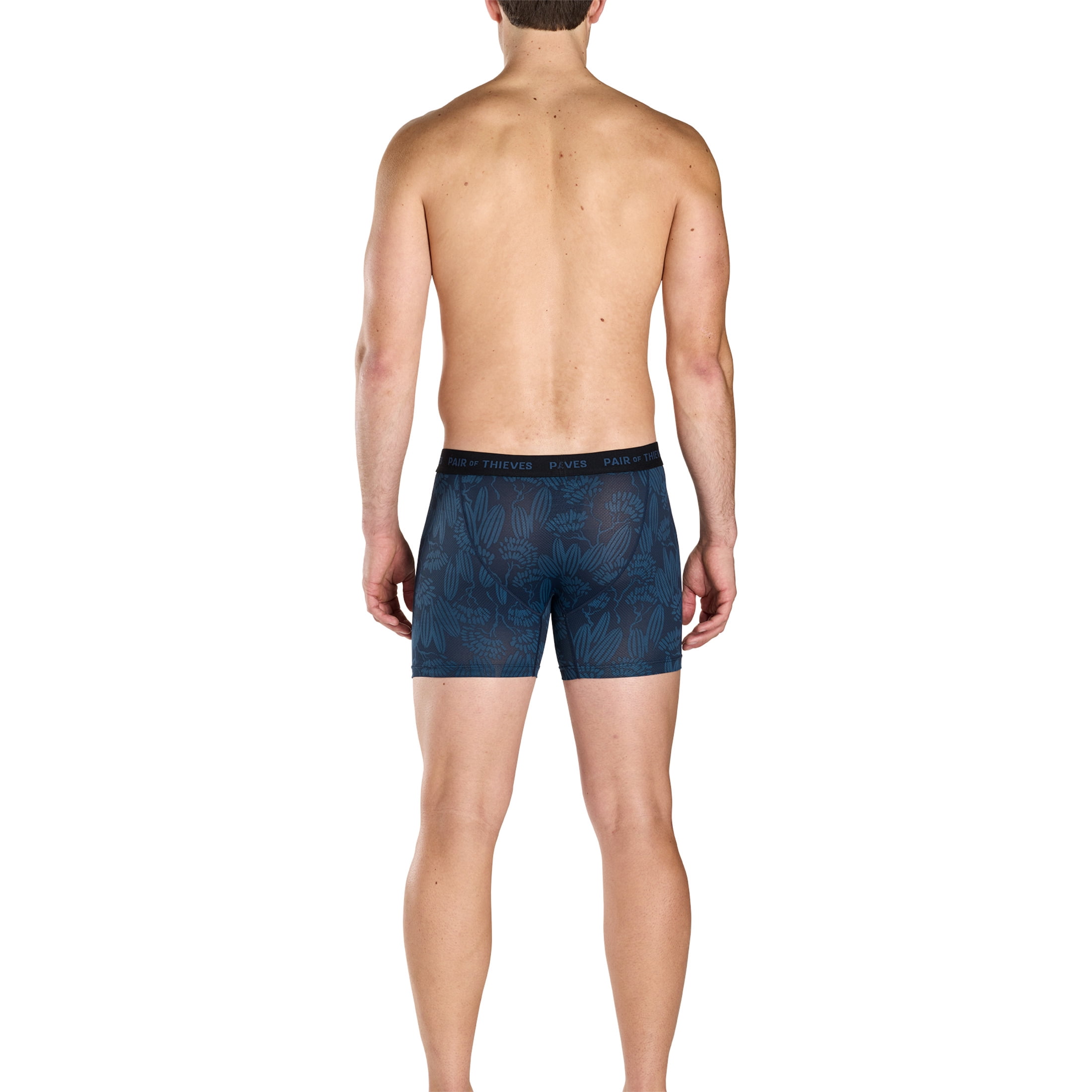 SuperFit Mesh Boxer Brief Blue 2pk M