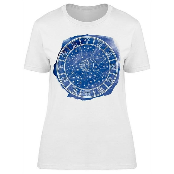 Constellation Stars Sun T-Shirt Women -Image by Shutterstock, Female x-Large