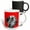 Multicolor, variant on 3drose, Dalmatian Dog on Red Background, Pet, Puppy Animal, 15oz Mug