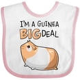 thumbnail image 3 of Inktastic I'm a Guinea Big Deal with Cute Guinea Pig Boys or Girls Baby Bib, 3 of 4