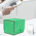 thumbnail image 4 of Trading Cards Deck Box Soft Lining For Mtg Ccg Tcg Sport Game Cards Display Green, 4 of 5