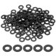 thumbnail image 1 of 120 Pcs Arandela Plana para Tornillos, Arandelas de Acero Inoxidable 4mm ID x 10mm OD x 1mm de Grosor para Pernos, Reparaciones de Fábricas, Cocinas, Tiendas, Negro, 1 of 6