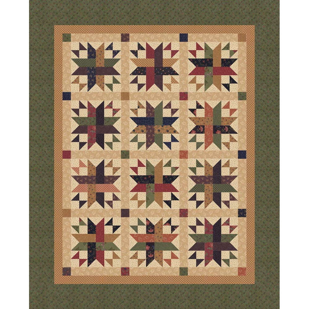 Kansas Troubles Milestones Woven Dreams Quilt Kit Moda Fabrics KIT9610