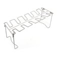 thumbnail image 1 of CNKOO Chicken Leg And Wing Rack For Grill Smoker Oven - Easy To Use Slots Chicken Leg Rack - Stainless Steel Chicken Wing Rack Chicken Drumstick Holder, 1 of 9