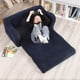 thumbnail image 4 of Silla infantil MOMCAYWEX Extra Ancha 2 en 1 Soft Sherpa Azul Oscuro, 4 of 6