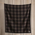 thumbnail image 5 of Eddie Bauer Cabin Plaid Brown Flannel Yarn Dyed Throw Blanket, 60" X 50", 5 of 5