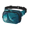 thumbnail image 2 of Disketp Airplane Shark Riñonera de Doble Capa, Bolsa de Cintura Ajustable para Viajes, Correr y Senderismo, Riñonera Ligera para Hombre y Mujer, 2 of 9