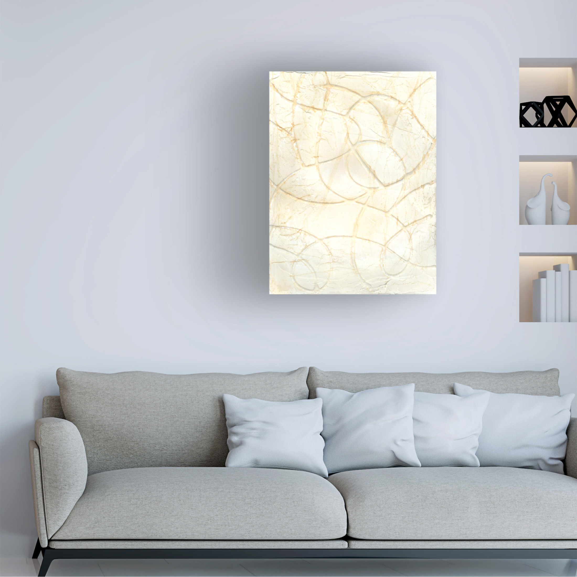 Trademark Fine Art Michael Willett Curved Conduits I Canvas Wall Art