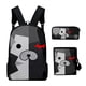 thumbnail image 1 of Set de mochilas Monokumass con estampado 3D, mochila escolar Oxford para niños, 1 of 1