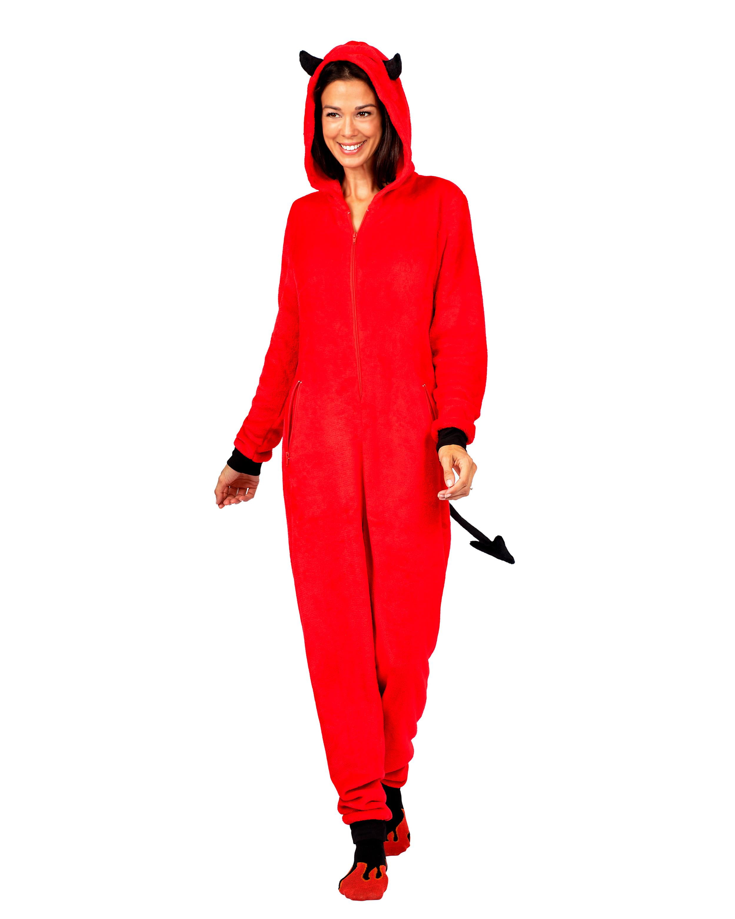 Halloween Mommy & Me Onesie Pajama Costume, Devil (Womens), Size: XL, Prestigez