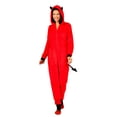 thumbnail image 2 of Halloween Mommy & Me Onesie Pajama Costume, Devil (Womens), Size: L, Prestigez, 2 of 8
