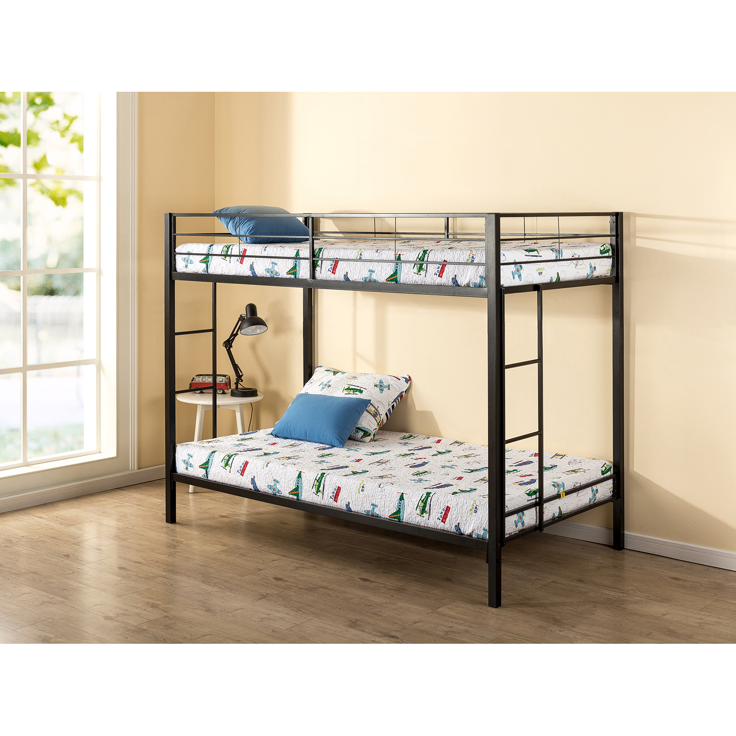 Mainstays Twin Over Twin Metal Bunk Bed On Sale