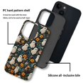 thumbnail image 2 of Daizag Compatible Con Iphone 14 Plus Funda Lovely Ghost Flowers 2 En 1, Resistente A Los Golpes, Resistente A Los Golpes, Pc Dura+Cubierta Protectora De Silicona Suave Para Iphone 14 Plus, 2 of 5