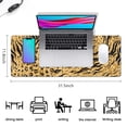 thumbnail image 5 of Long Mouse Pads for Desk,Animal Print Pattern Desk Mats on Top Of Desks, Desk Mouse Pad Extra Large with 3mm Non-Slip Base and Stitched Edge for Gaming,Office,Work,Home 31.5"x11.8", 5 of 6