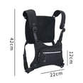 thumbnail image 2 of Chest Bag Fashion Set Running Strap Reflective Men's and Women's Night Running Exercise Hiking Jogging, 2 of 5