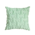 thumbnail image 6 of YWIYIUD Easter Throw Pillow Cover 18x18 inch Set of 2,Cute RabbitDesign Soft Plush Jacquard Cushion Case Decoration for Living Room Bedroom Sofa Couch Easter Home Party Decoration, 6 of 7
