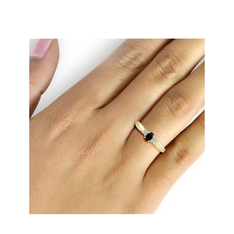 Walmart jewelry hotsell sapphire rings