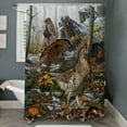 thumbnail image 3 of CafePress - Ruffed Grouse - Unique Fabric Shower Curtain 70" x 72", 3 of 3
