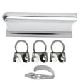 thumbnail image 2 of Stainless Steel Metal Guitar Slide Bar Stick Picks Solid Instrument Accessories Kit Electric, 2 of 7